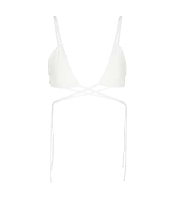Wrapround triangle bikini top | Christopher Esber