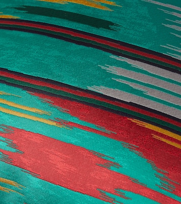Jacquard cotton-blend cushion | Etro