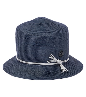 Arsene straw bucket hat | Maison Michel Kids