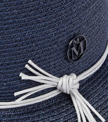 Arsene straw bucket hat | Maison Michel Kids