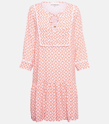 Arabian Sunset printed minidress | Heidi Klein