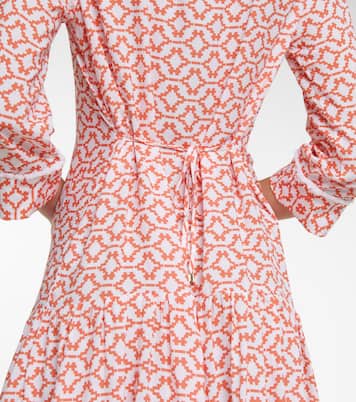 Arabian Sunset printed minidress | Heidi Klein