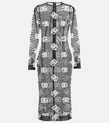 Abito midi con stampa | Dolce&Gabbana
