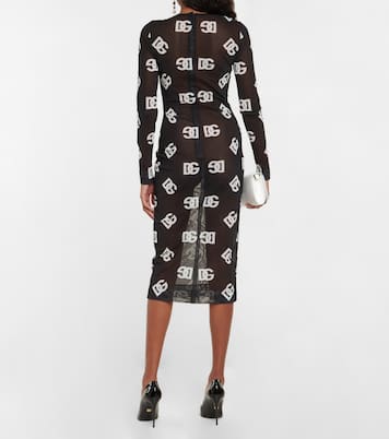 Abito midi con stampa | Dolce&Gabbana