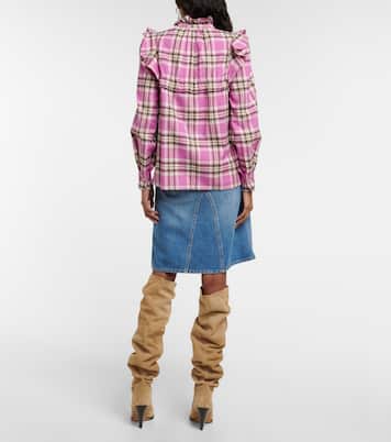 Camisa Idety de algodón a cuadros | Marant Etoile