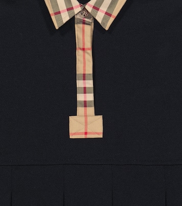 Baby - Abito in cotone plissé | Burberry Kids