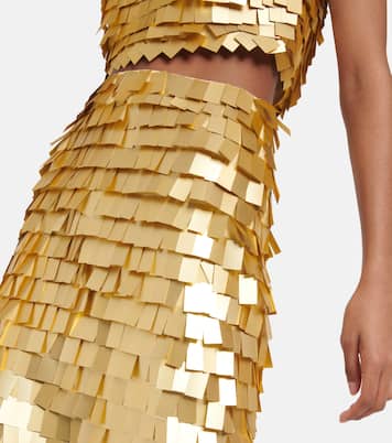Lucee embellished midi skirt | Simkhai