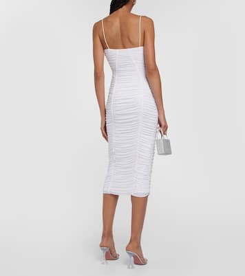 Midikleid aus Mesh | Rotate