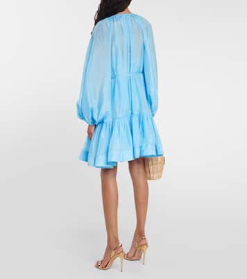 Halcyon silk minidress | Zimmermann