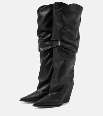 Botas altas de piel sintética | Alexandre Vauthier