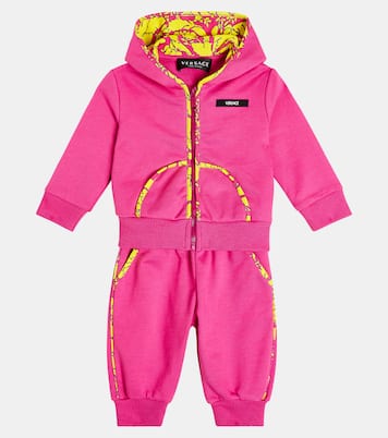 Bebé - set de sudadera y pantalón Barocco | Versace Kids