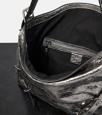 Borsa a spalla Voyou Medium in pelle metallizzata | Givenchy