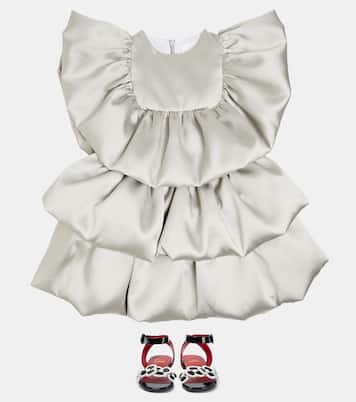 Kleid aus Satin | Caroline Bosmans