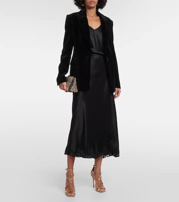 Gonna midi con pizzo | Rixo