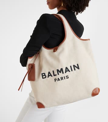 Borsa B-Army in canvas con pelle | Balmain
