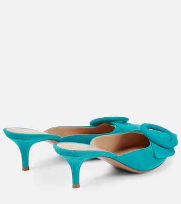 Mules Portofino 55 en daim | Gianvito Rossi