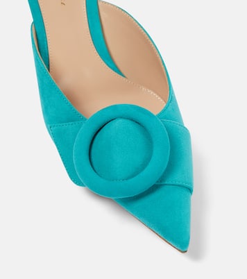Mules Portofino 55 en daim | Gianvito Rossi
