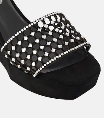 Sandali in suede con platform  | Rene Caovilla