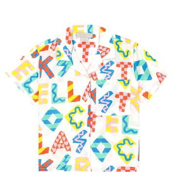 Camisa de algodón estampada | Stella McCartney Kids