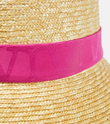 Sombrero de pescador Toile Iconographe de paja | Valentino