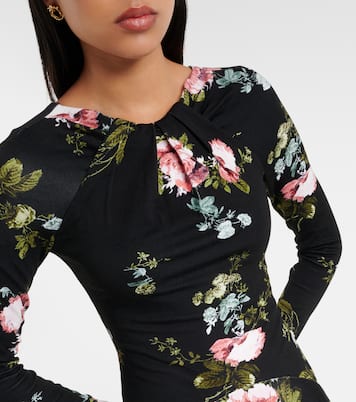 Vestido midi floral | Erdem