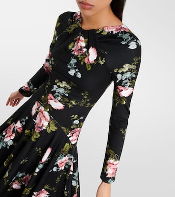 Vestido midi floral | Erdem