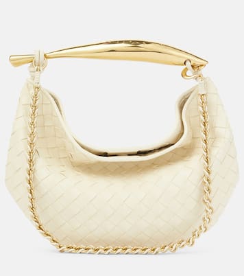 Bolso al hombro Sardine Chain de piel Intrecciato | Bottega Veneta