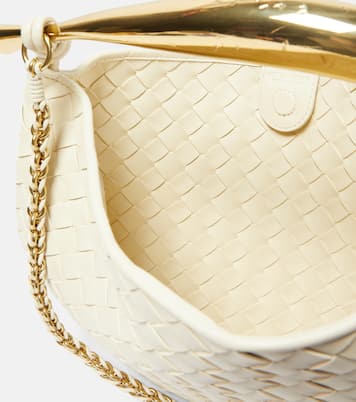 Bolso al hombro Sardine Chain de piel Intrecciato | Bottega Veneta