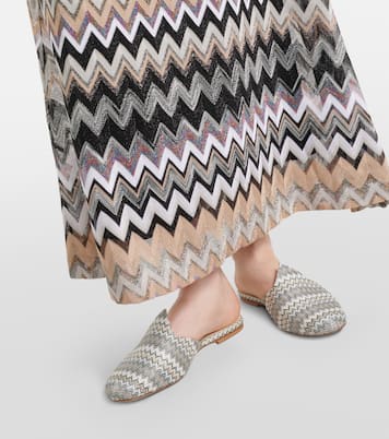 Zig Zag canvas mules | Missoni
