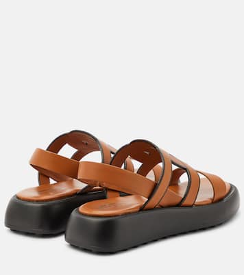 Catena leather sandals | Tod's