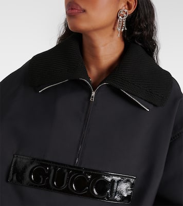 Giacca in gabardine tecnica | Gucci
