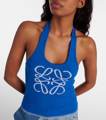 Top Paula’s Ibiza Anagram en coton mélangé | Loewe