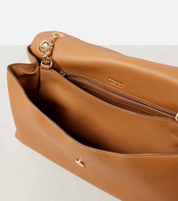 Borsa a spalla Medium in suede | Prada