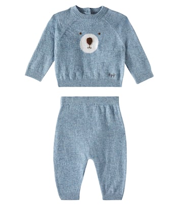 Bébé – Ensemble de survêtement en laine vierge | Il Gufo