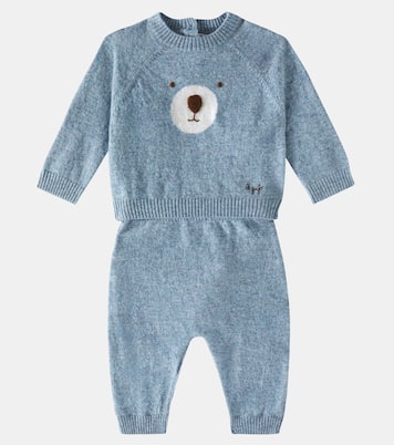 Bébé – Ensemble de survêtement en laine vierge | Il Gufo