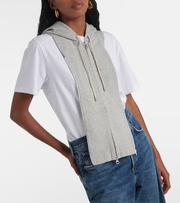 Hoodie Dickey aus einem Baumwollgemisch | Veronica Beard