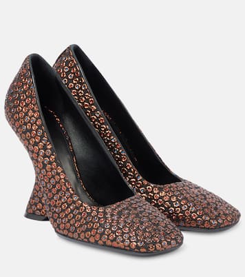 Pumps in jacquard con zeppa | Dries Van Noten