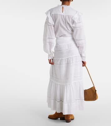 Falda larga Gihane de gasa de algodón | Marant Etoile
