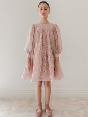 Abito in organza di misto cotone | Petite Amalie  