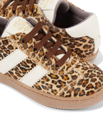 Pony leopard-print calf hair sneakers | PèPè