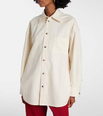 Camicia in lino e cotone | Bottega Veneta