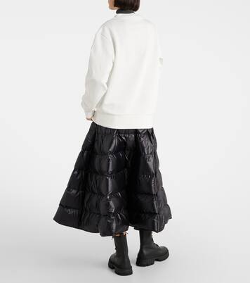 Sudadera de jersey de algodón con logo | Moncler