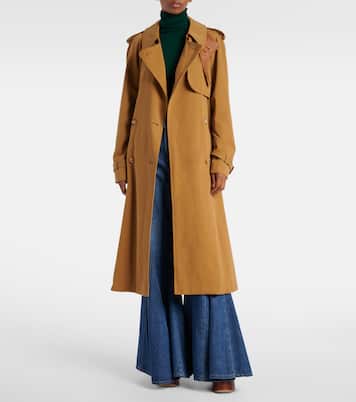 Trench in gabardine di cotone | Chloé