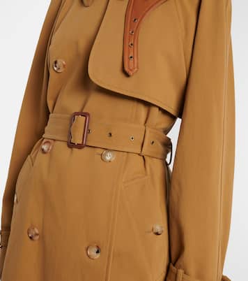Trench in gabardine di cotone | Chloé