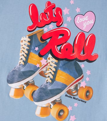 Printed cotton jersey T-shirt | Stella McCartney Kids
