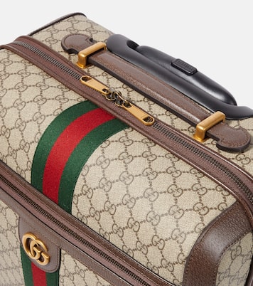 Gucci Savoy GG Canvas carry-on suitcase | Gucci
