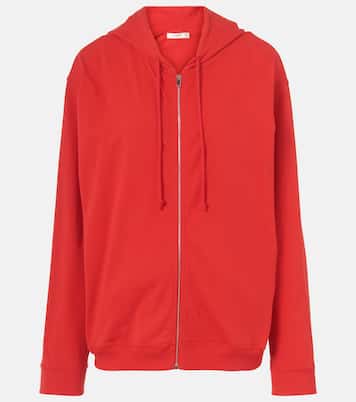 Felpa Rosy in jersey di cotone con zip | The Row