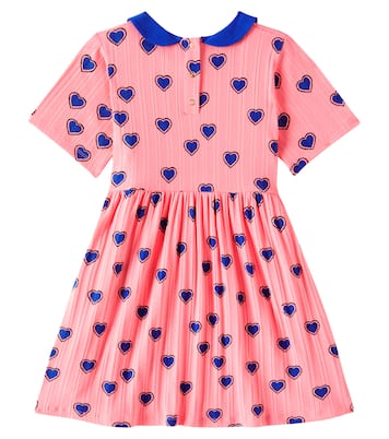 Abito Outlined Hearts in misto cotone | Mini Rodini