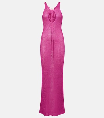 Vestido largo Jules de punto con lentejuelas | Bananhot