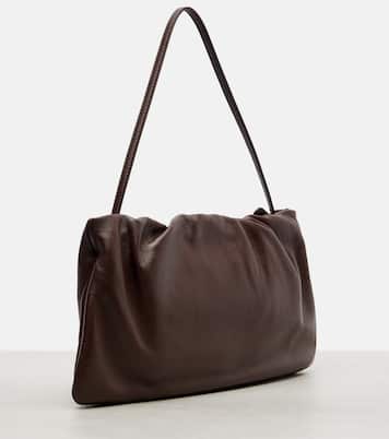 Schultertasche XL Bourse aus Leder | The Row